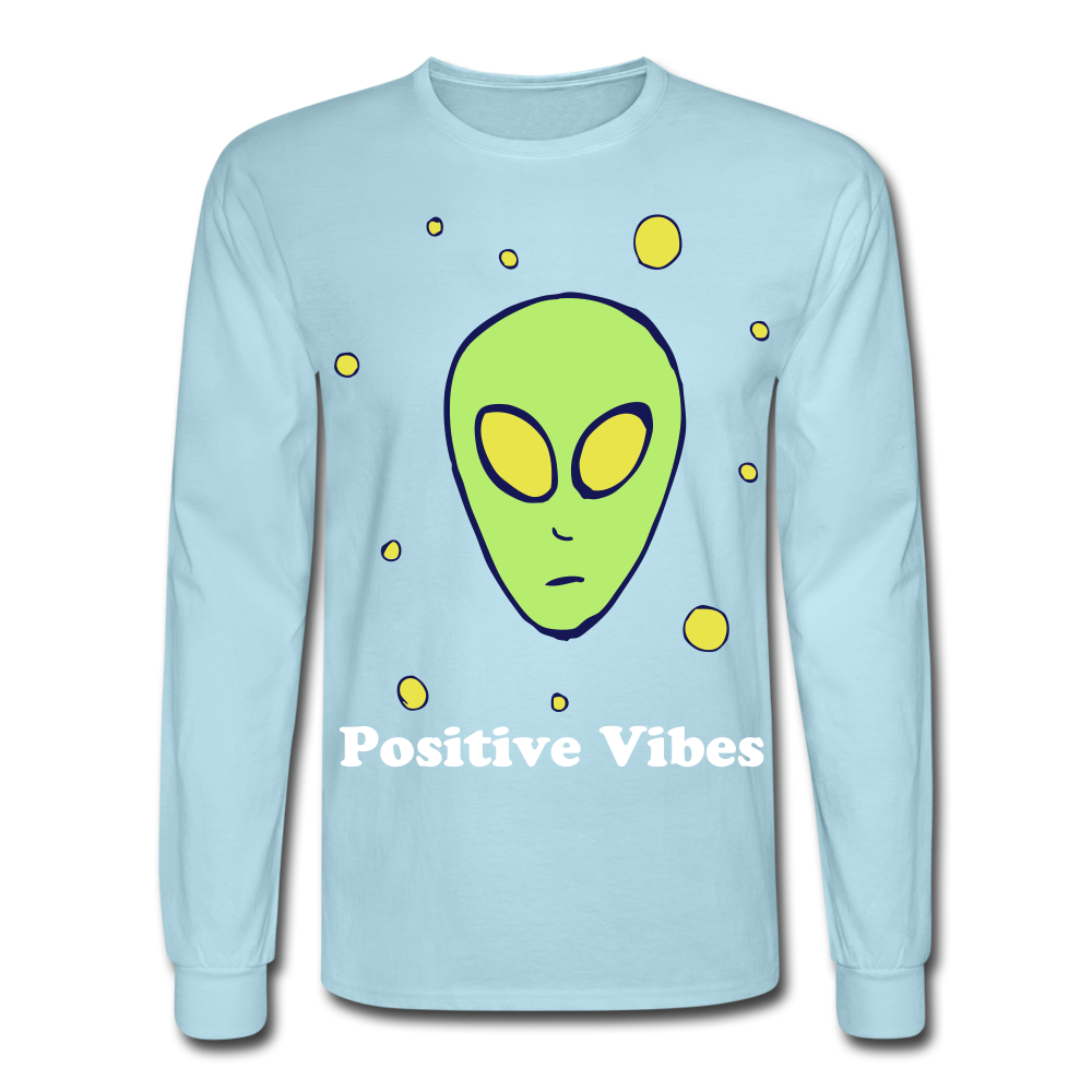 Positive Vibes from Outta Space - powder blue
